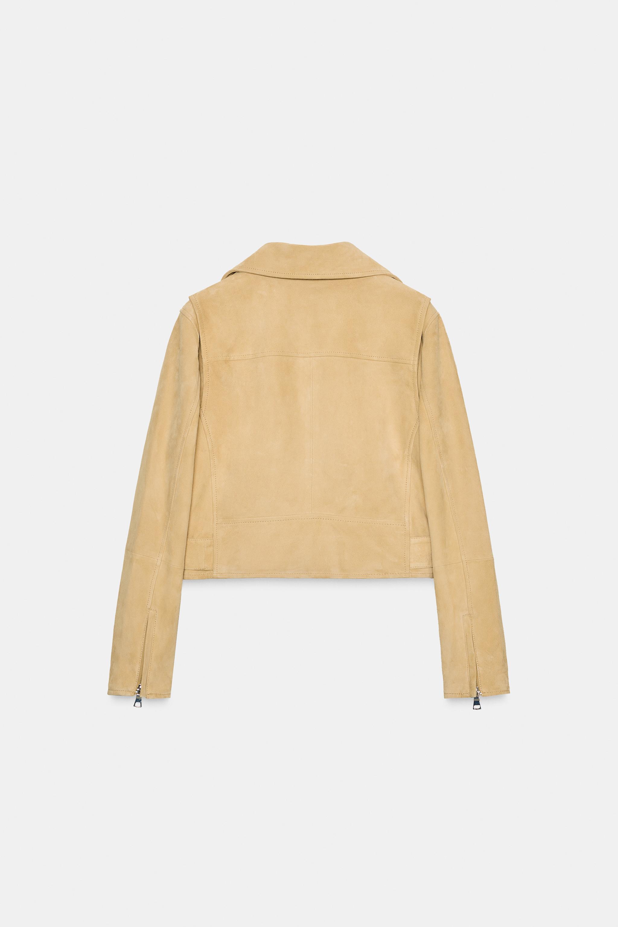 ZW COLLECTION LIMITED EDITION SUEDE LEATHER JACKET