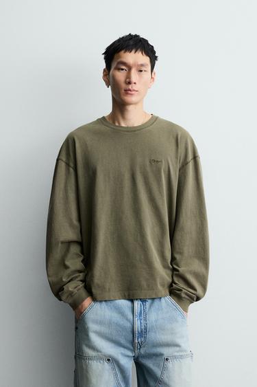 ВАРЕНА ФАКТУРНА ФУТБОЛКА - Хакі Zara