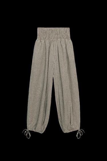 HOSE MIT ELASTISCHEM BUND - Mittelgrau von Zara