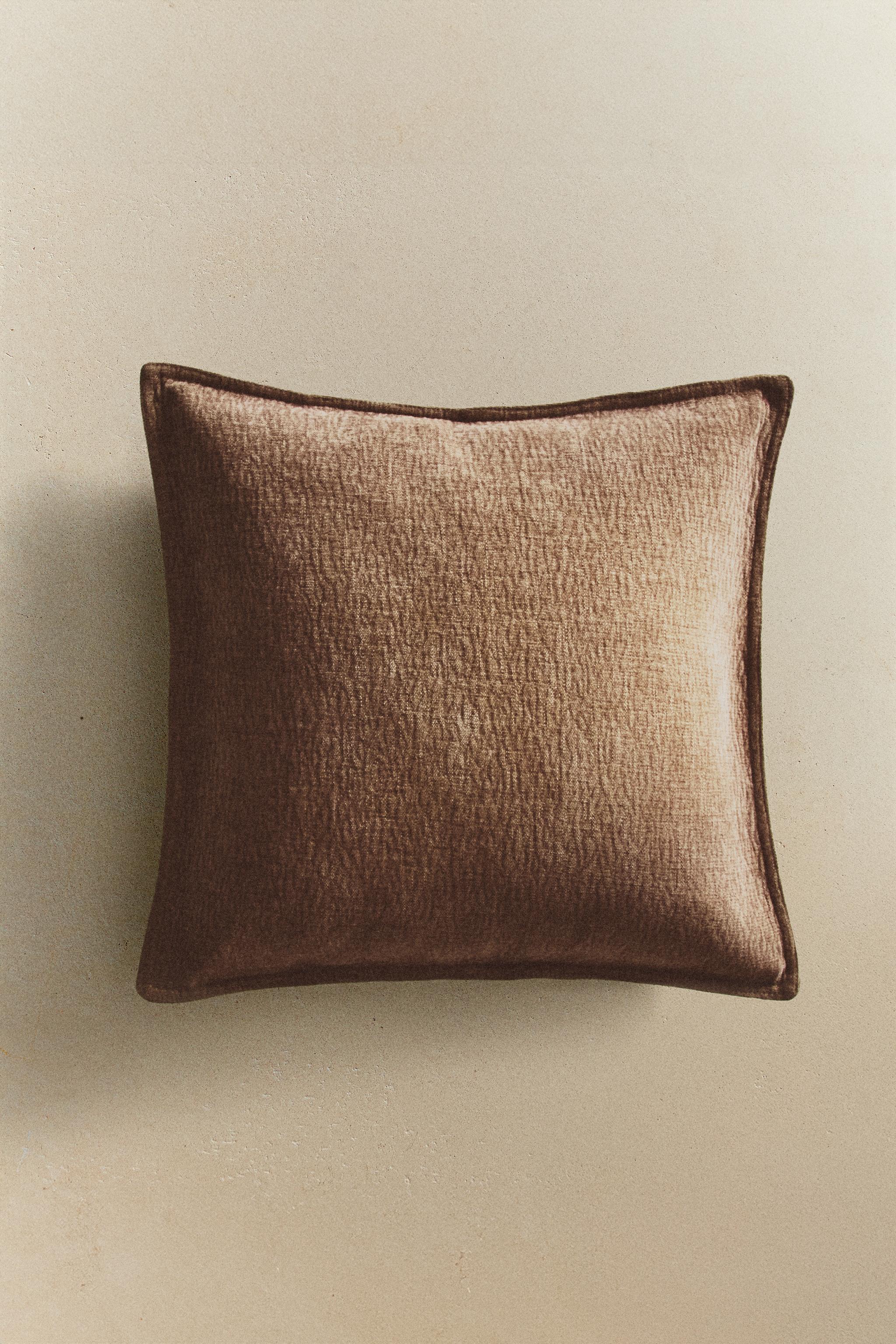 HOUSSE DE COUSSIN TEXTURÉE