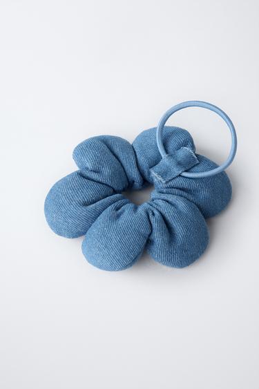 CHOUCHOU FLEUR DENIM - Bleu de Zara - Image 2
