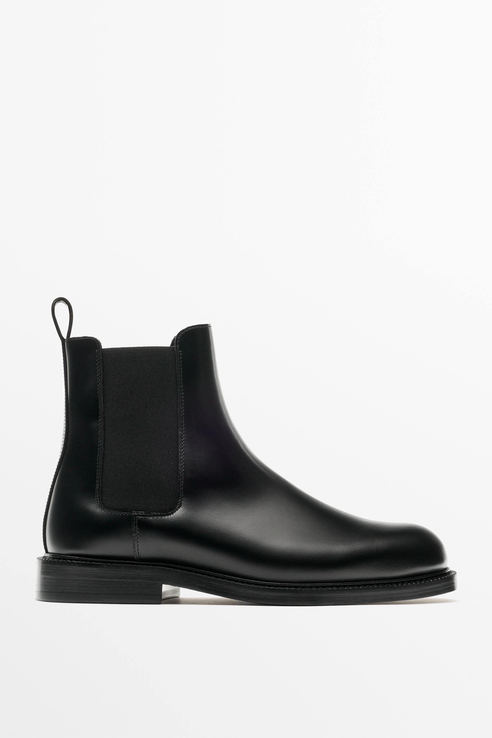 Bottines chelsea en cuir