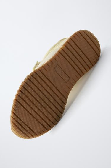 Zara SNEAKERS - Yellow