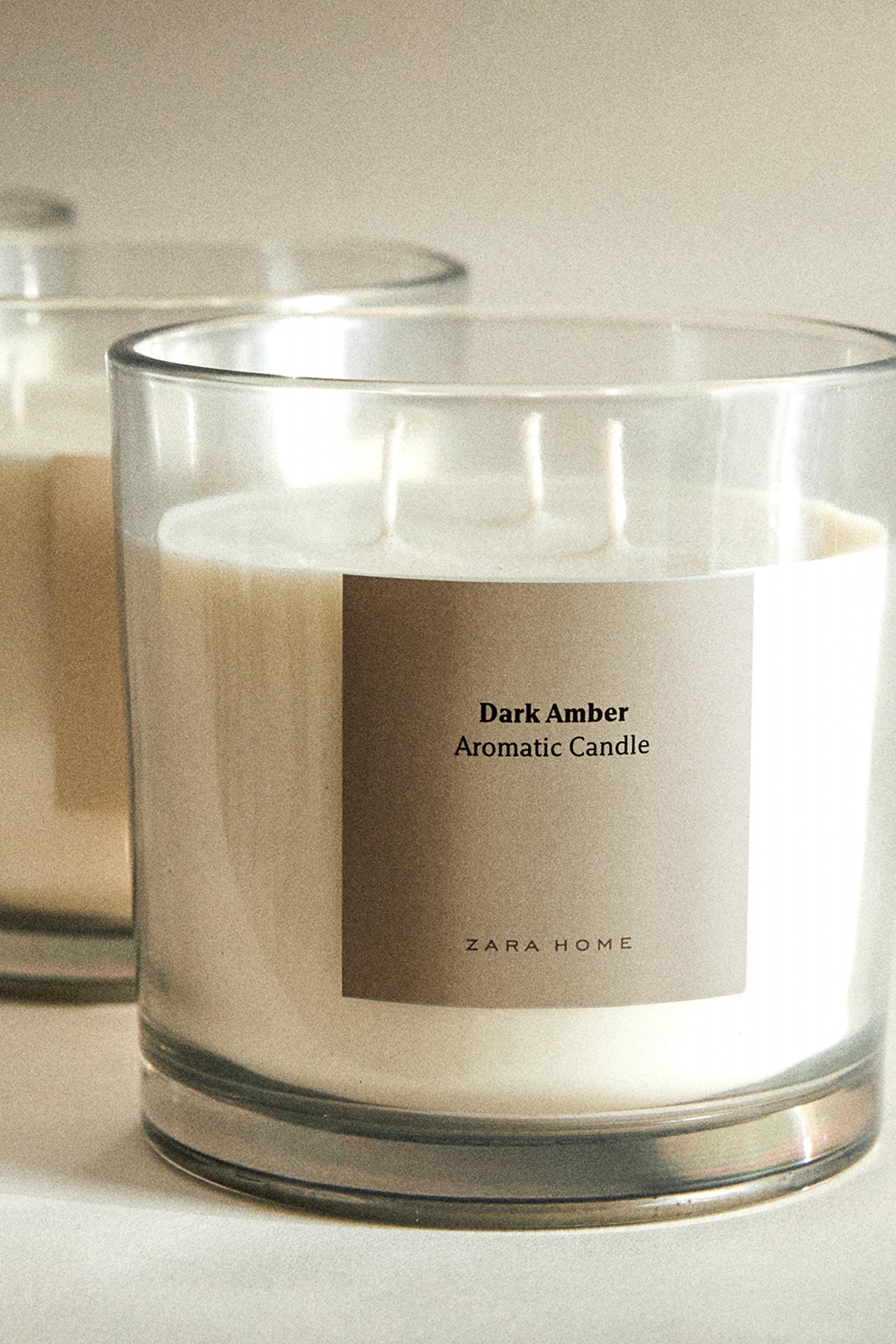 (620 G) BOUGIE PARFUMÉE DARK AMBER
