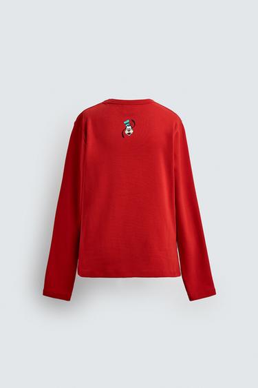 T-SHIRT À INSCRIPTION HARRY LAMBERT FOR ZARA X DISNEY - Rouge de Zara - Image 1