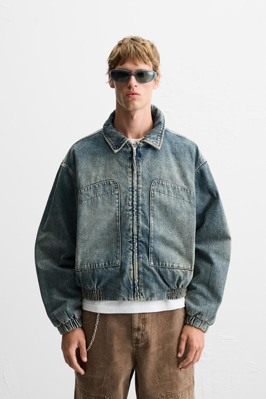 ZARA デニム ジャケット ほどよく