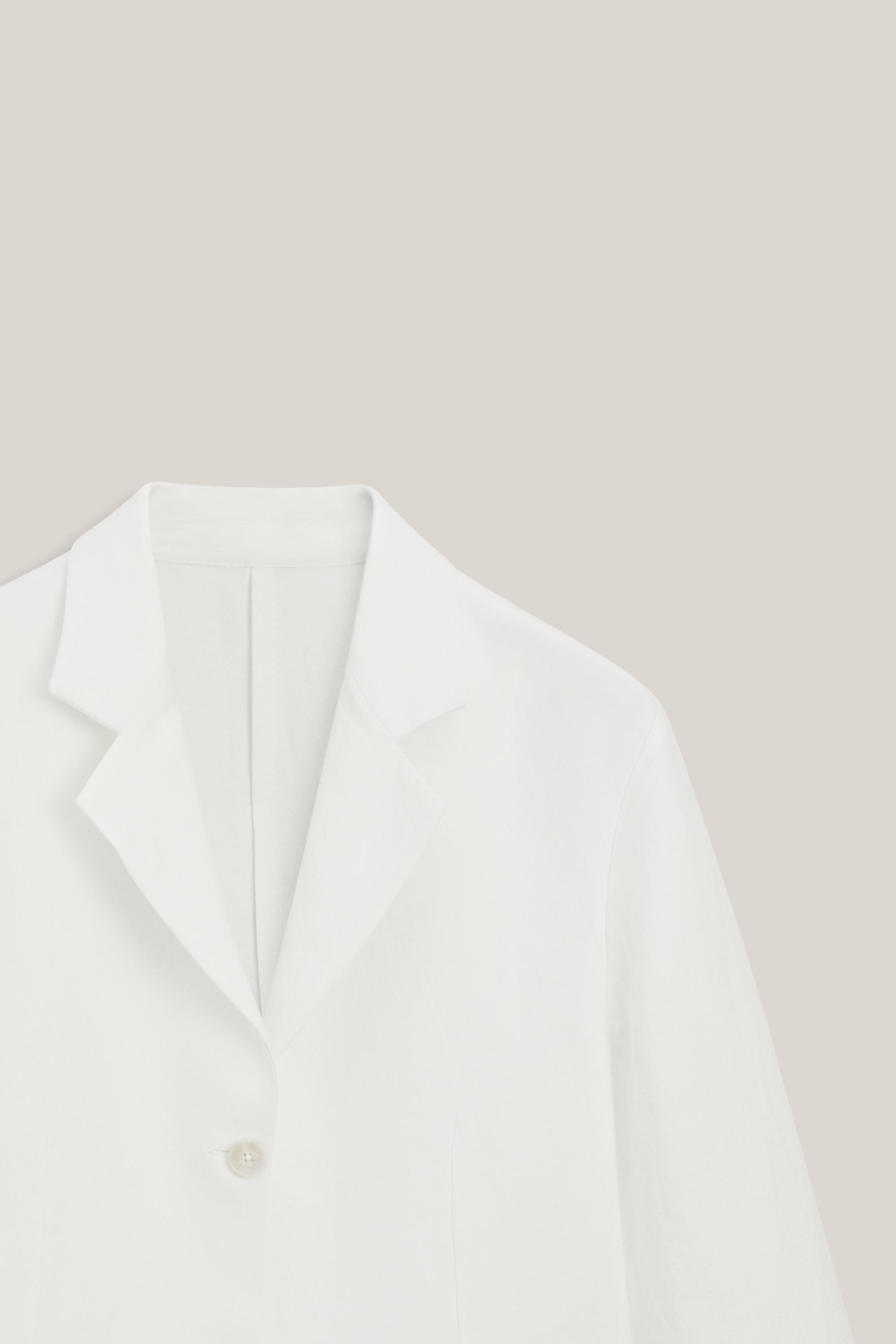 Flowing linen blend blazer - LIMITED EDITION