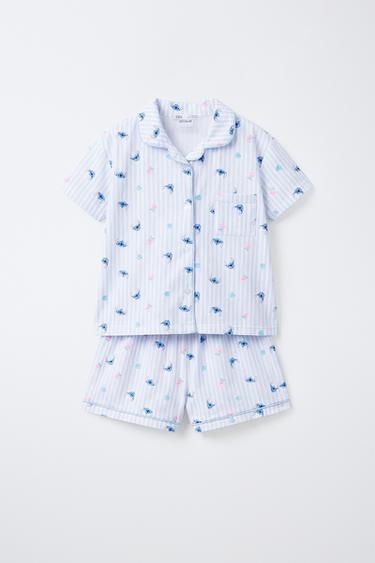 BỘ PIJAMA SƠ MI LILO & STITCH © DISNEY (6-14 TUỔI) - Kem từ Zara