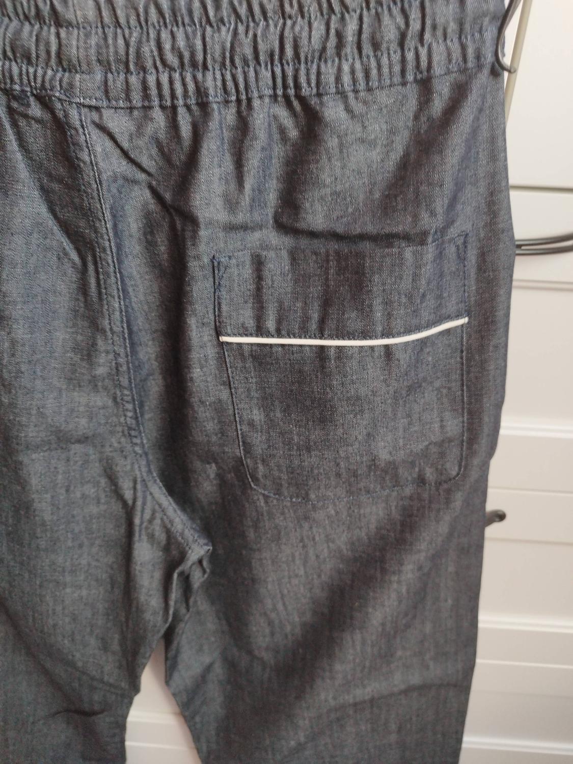 ZW COLLECTION CONTRAST TRIM TROUSERS - Image 5
