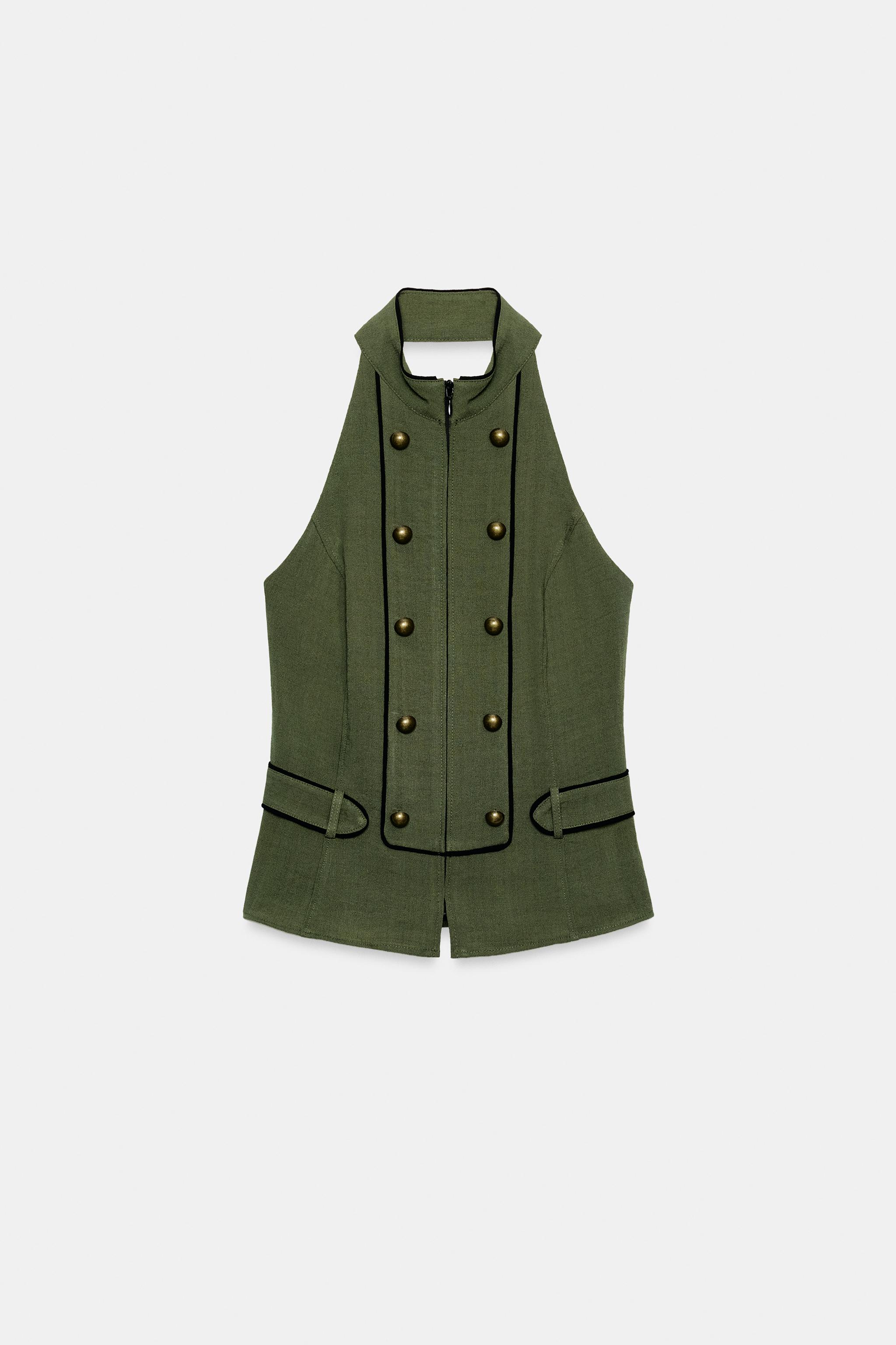 AÇIK SIRT HALTER TOP - Görsel 6