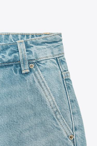 SHORT CHINO EN JEAN TRF - Bleu de Zara - Image 7