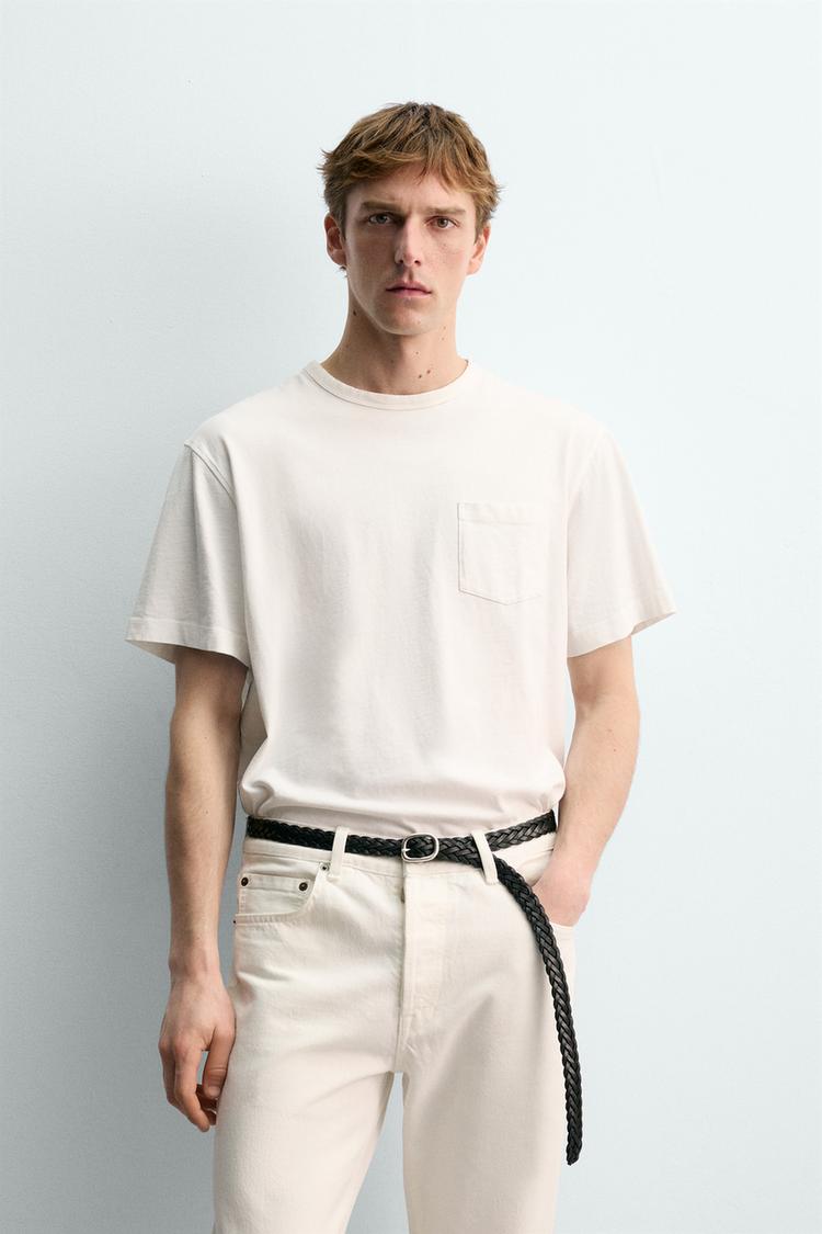 ZARA POCKET T-SHIRT AARON LEVINE X ZARA