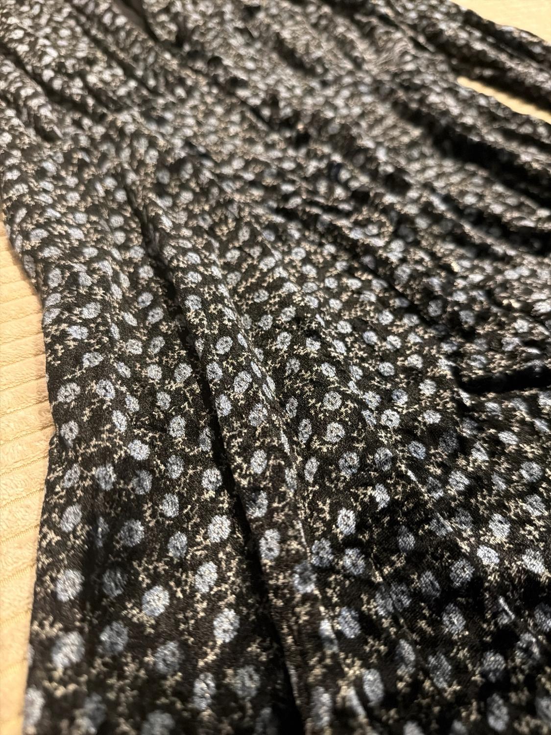 PRINTED VELVET DRESS - Image 2