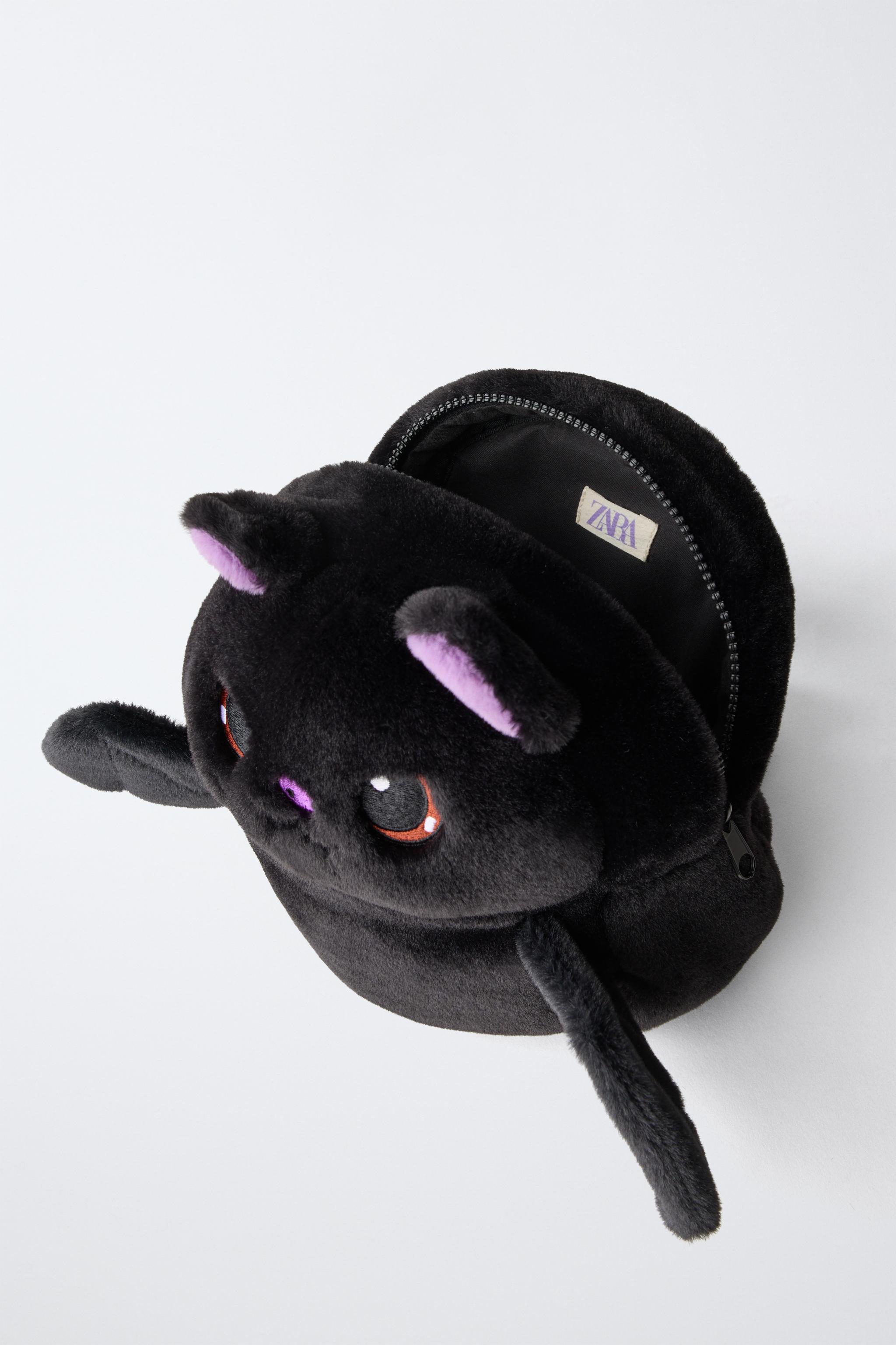 BAT FAUX-FUR BACKPACK