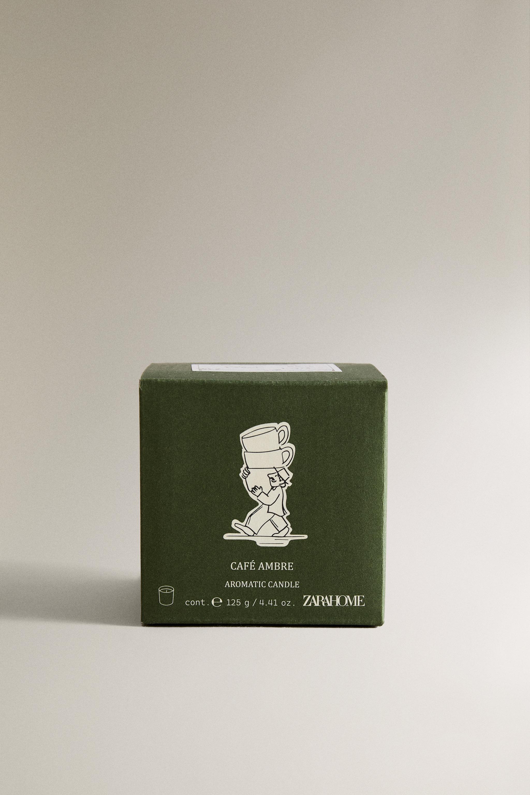 (125 G) CAFÉ AMBRE SCENTED CANDLE