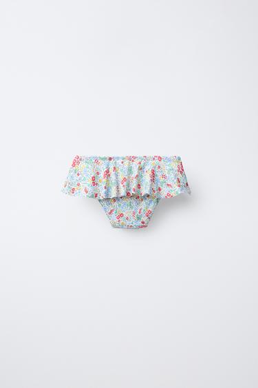 1-6 ANS/ CULOTTE À FLEURS ET VOLANTS - Multicolore de Zara - Image 1