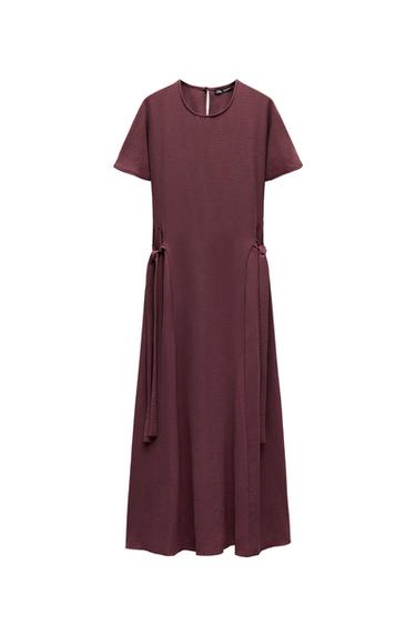 FLOWY MIDI DRESS