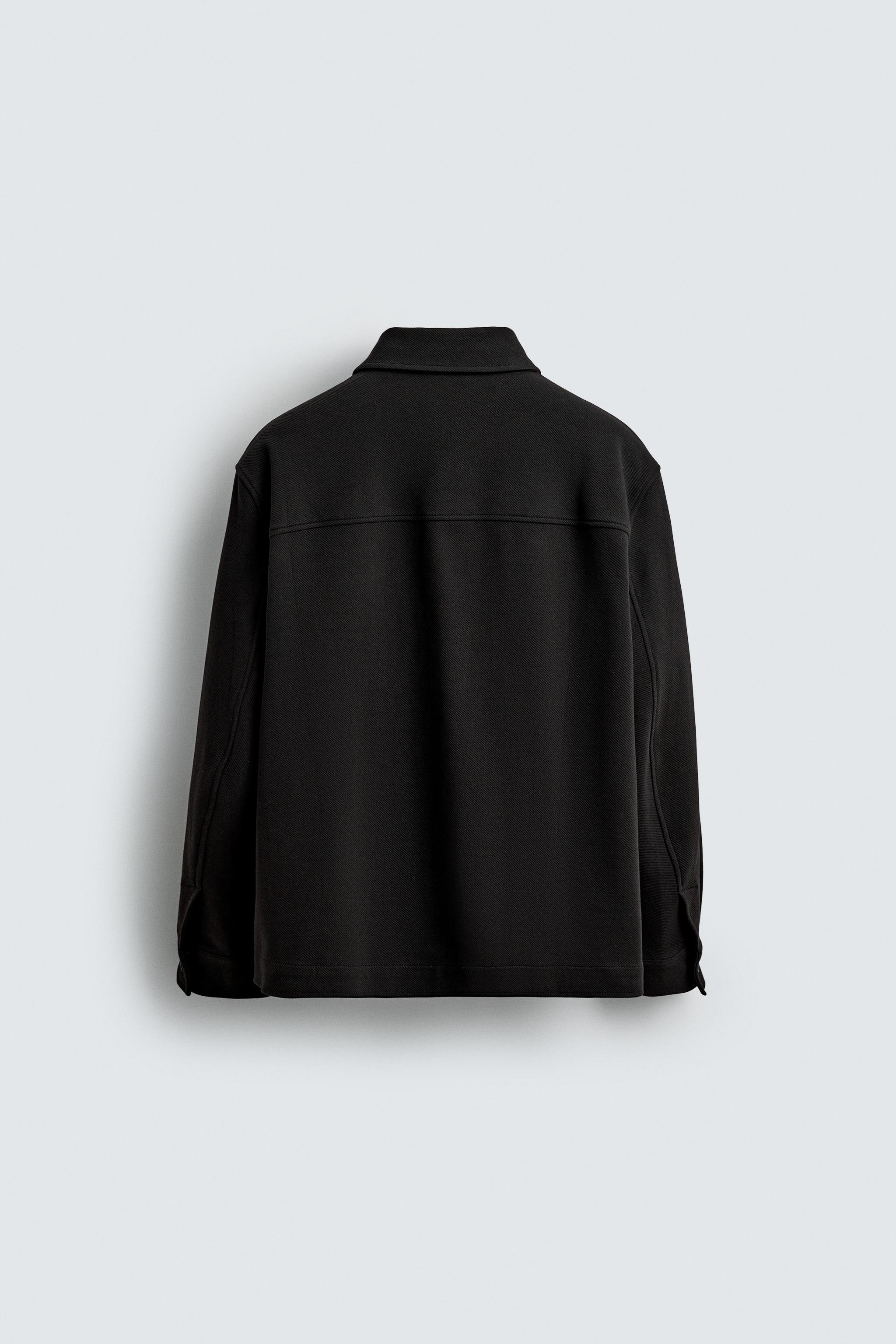 COMFORT TEXTURED OVERSHIRT