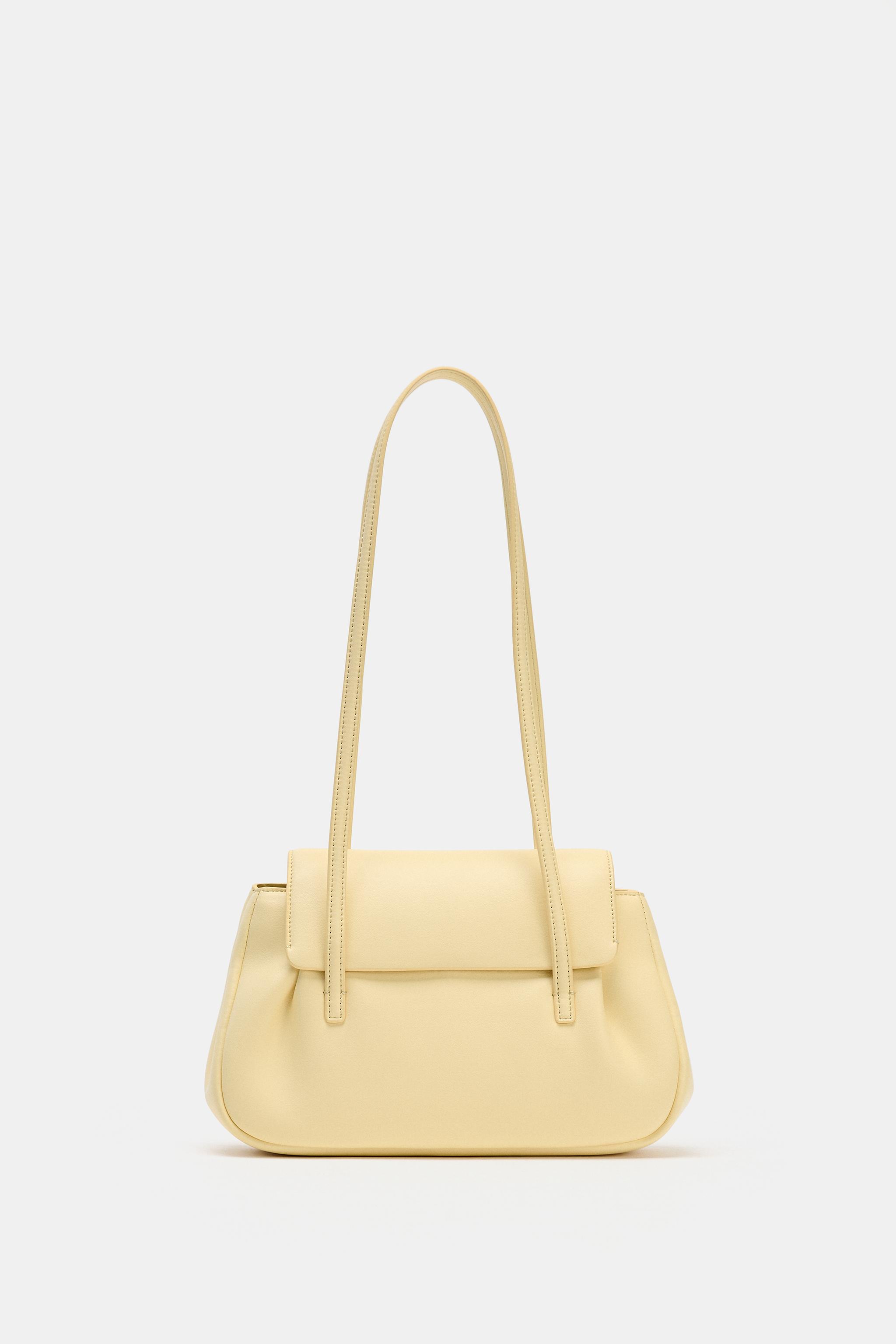 フラップショルダーバッグ - イエロー | ZARA Japan / 日本