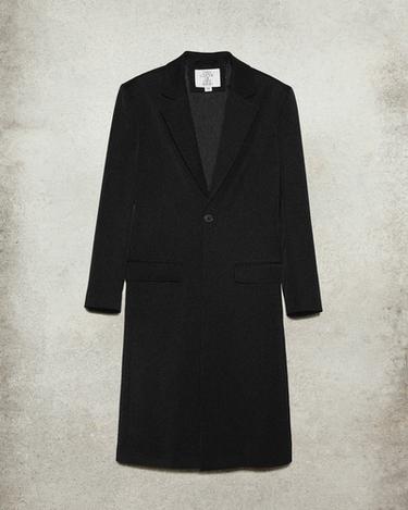 LUDOVIC DE SAINT SERNIN x ZARA FLOWING COAT - Black by Zara