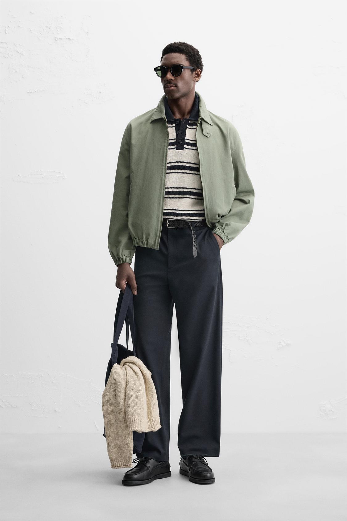 ЛЕГКАЯ СТРУКТУРИРОВАННАЯ КУРТКА ZARA