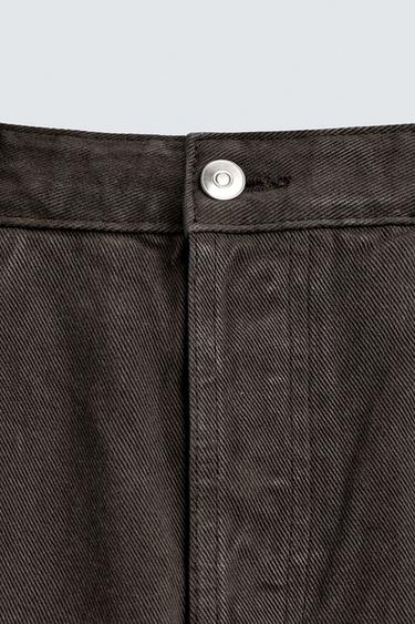 STRAIGHT FIT JEANS - Brown by Zara - Image 8