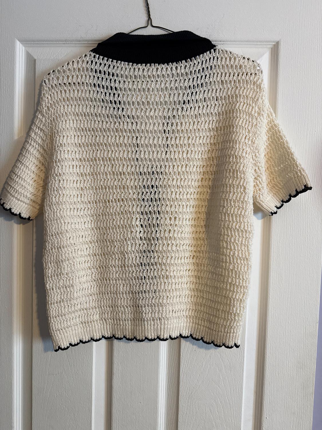 TOP CUELLO POLO CROCHET - Image 5