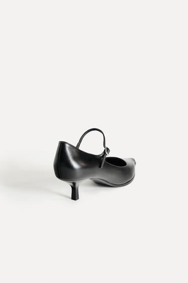 CHAUSSURES POINTUES EN CUIR 50E ANNIVERSAIRE - Noir de Zara - Image 3