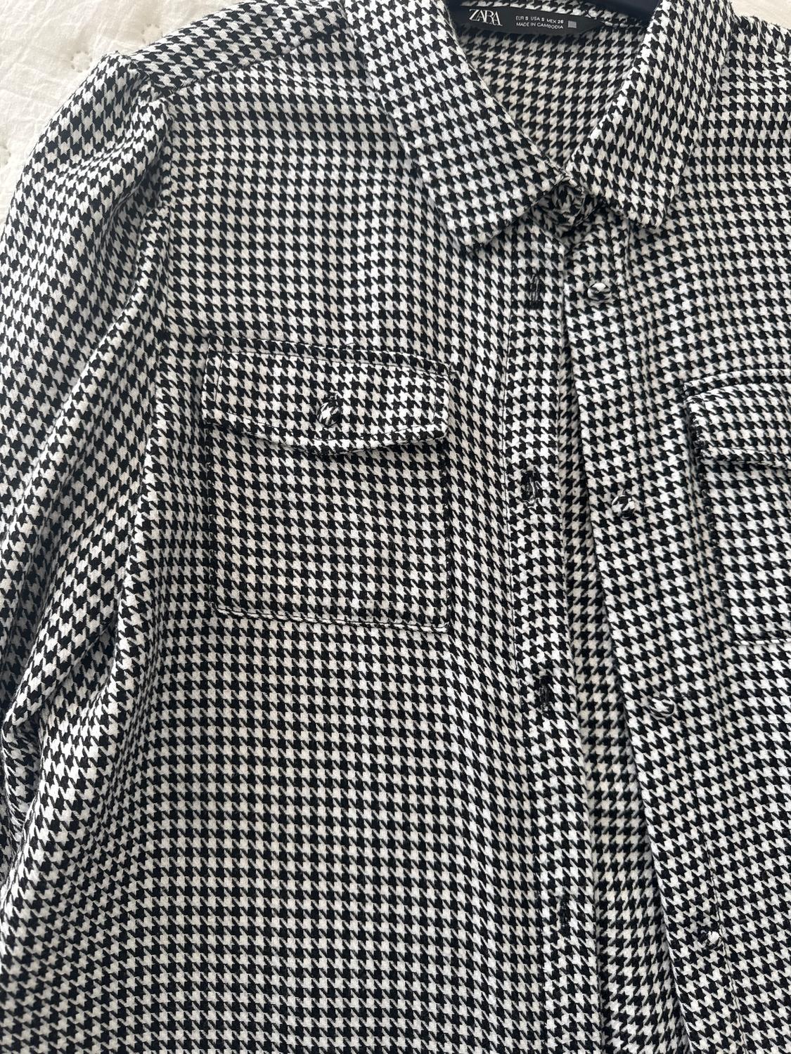 HOUNDSTOOTH SHIRT WITH POCKETS - Image 3