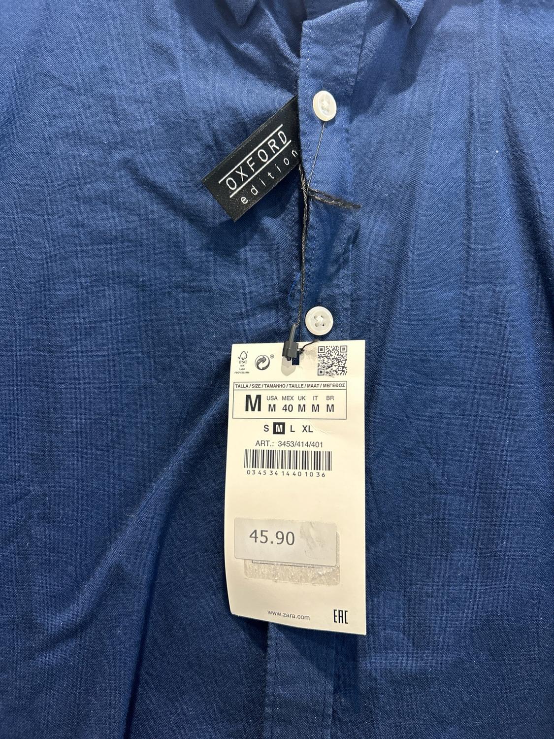 OXFORD SHIRT WITH ELBOW PATCHES - Image 3