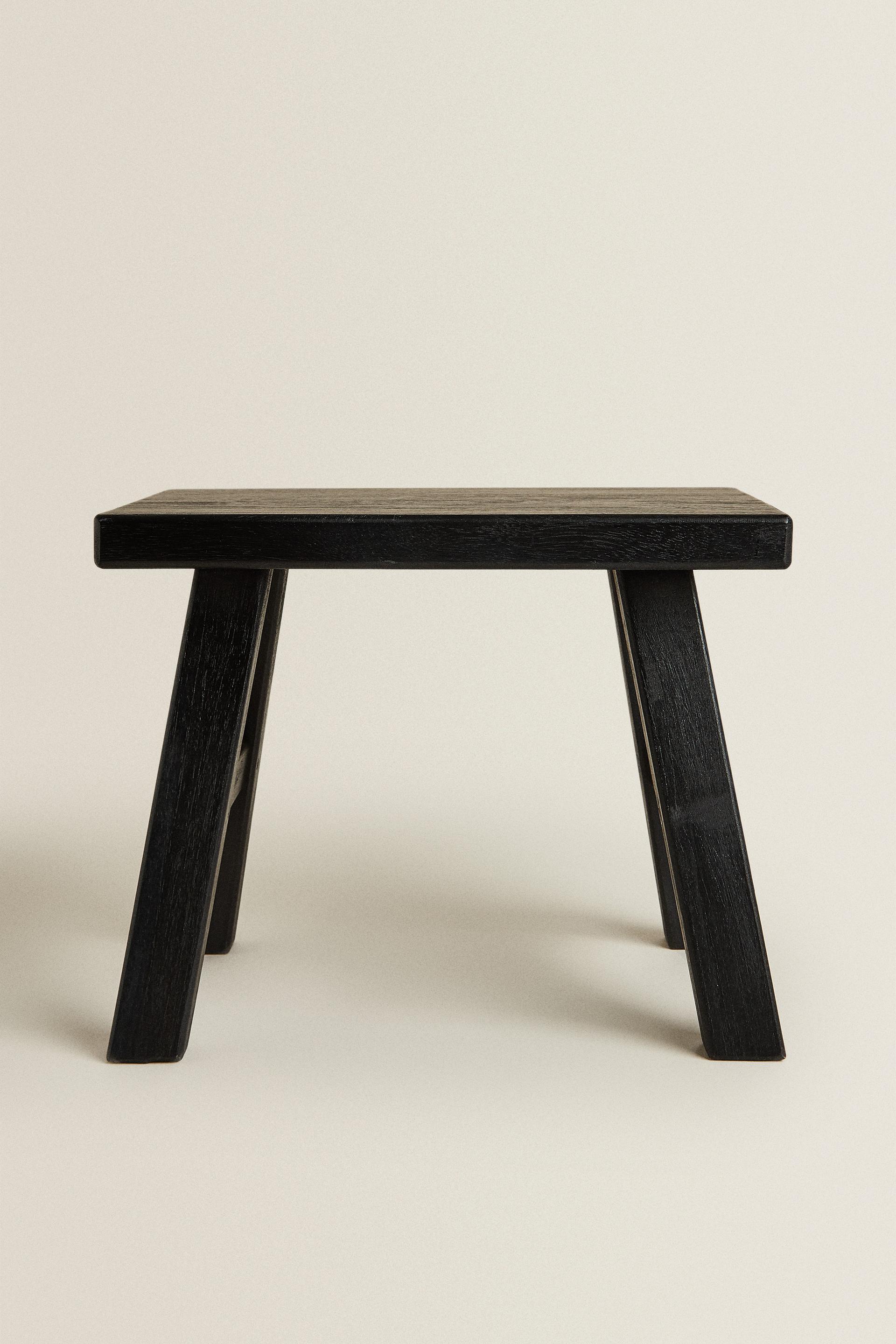 SMALL STOOL - Black | ZARA United Kingdom