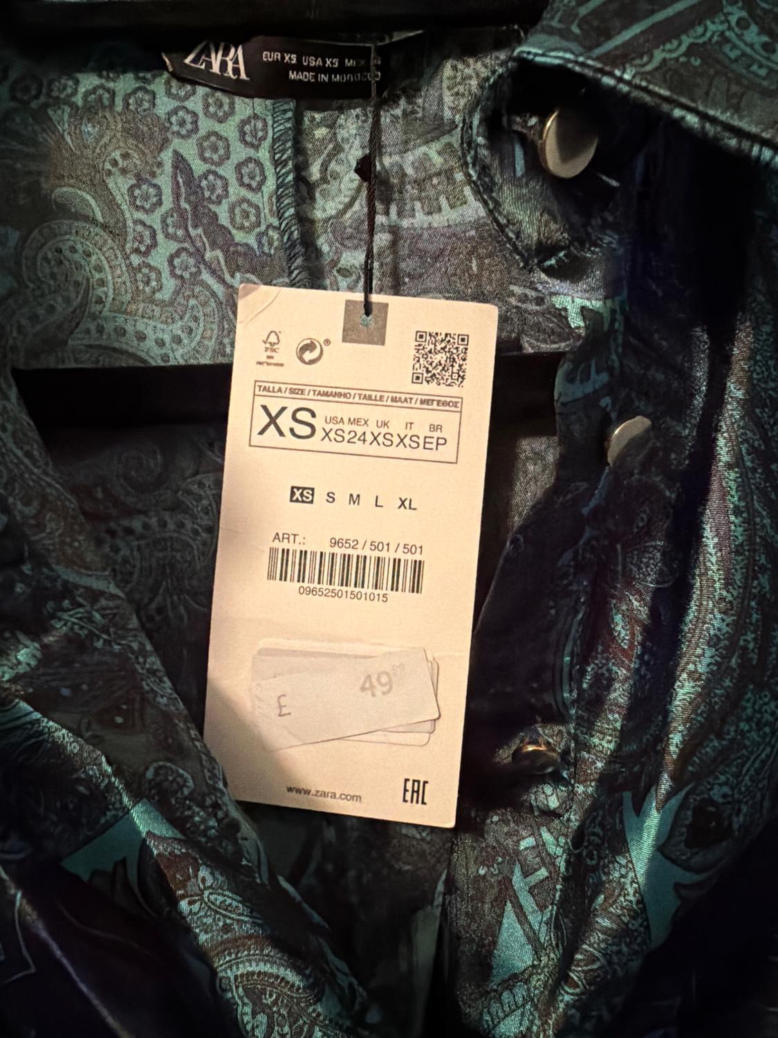 PRINTED SHIRT DRESS - Image 3