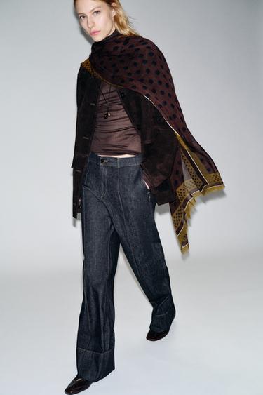 PANTALÓN Z1975 BOOTCUT DENIM - Azul de Zara