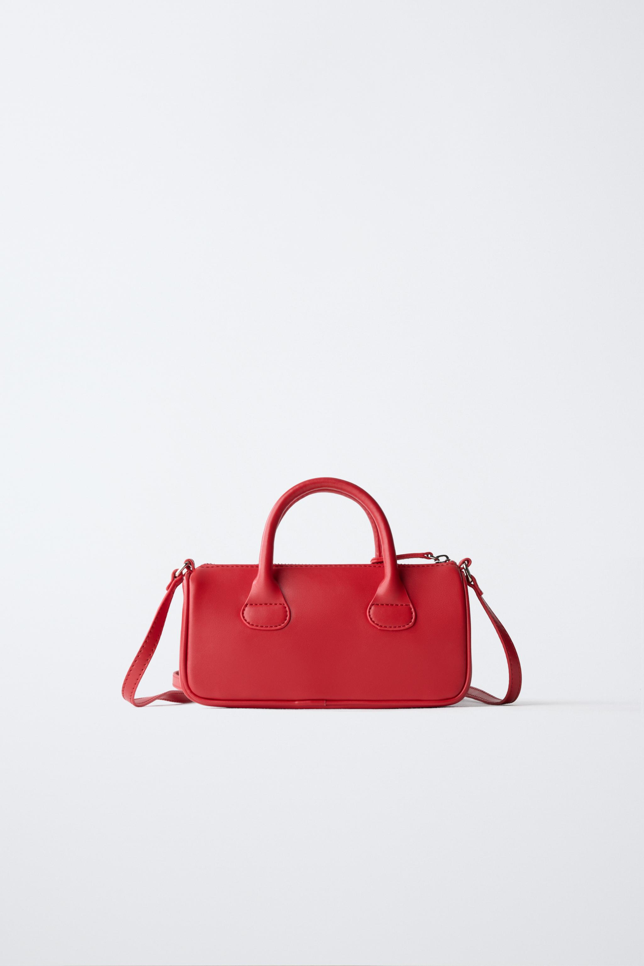 チャームクロスボディバッグ - レッド | ZARA Japan / 日本