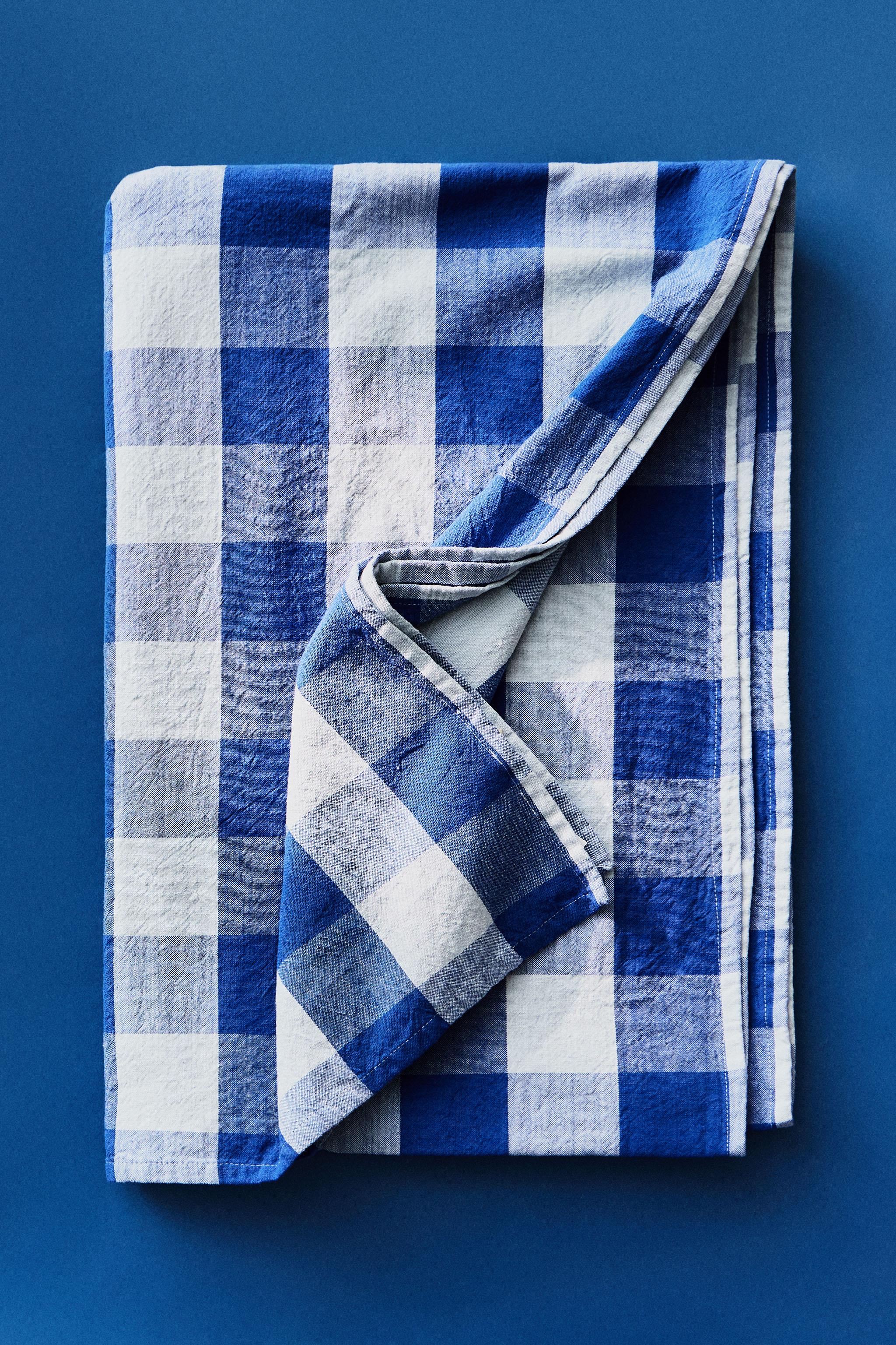 Zara CHECK COTTON TABLECLOTH — фото 7