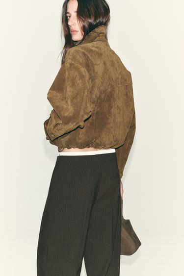 STRAIGHT-LEG TROUSERS WITH DOUBLE WAIST - 178 by Zara - Image 6