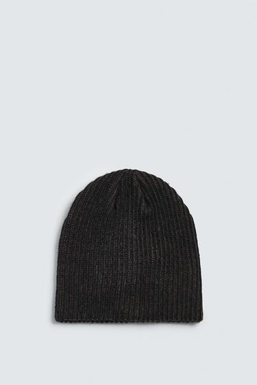 AARON LEVINE X ZARA WOOL BLEND BEANIE - Black by Zara