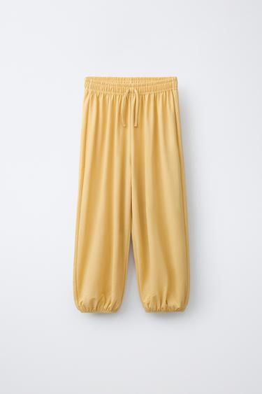 Zara BALLOON PANTS - Yellow