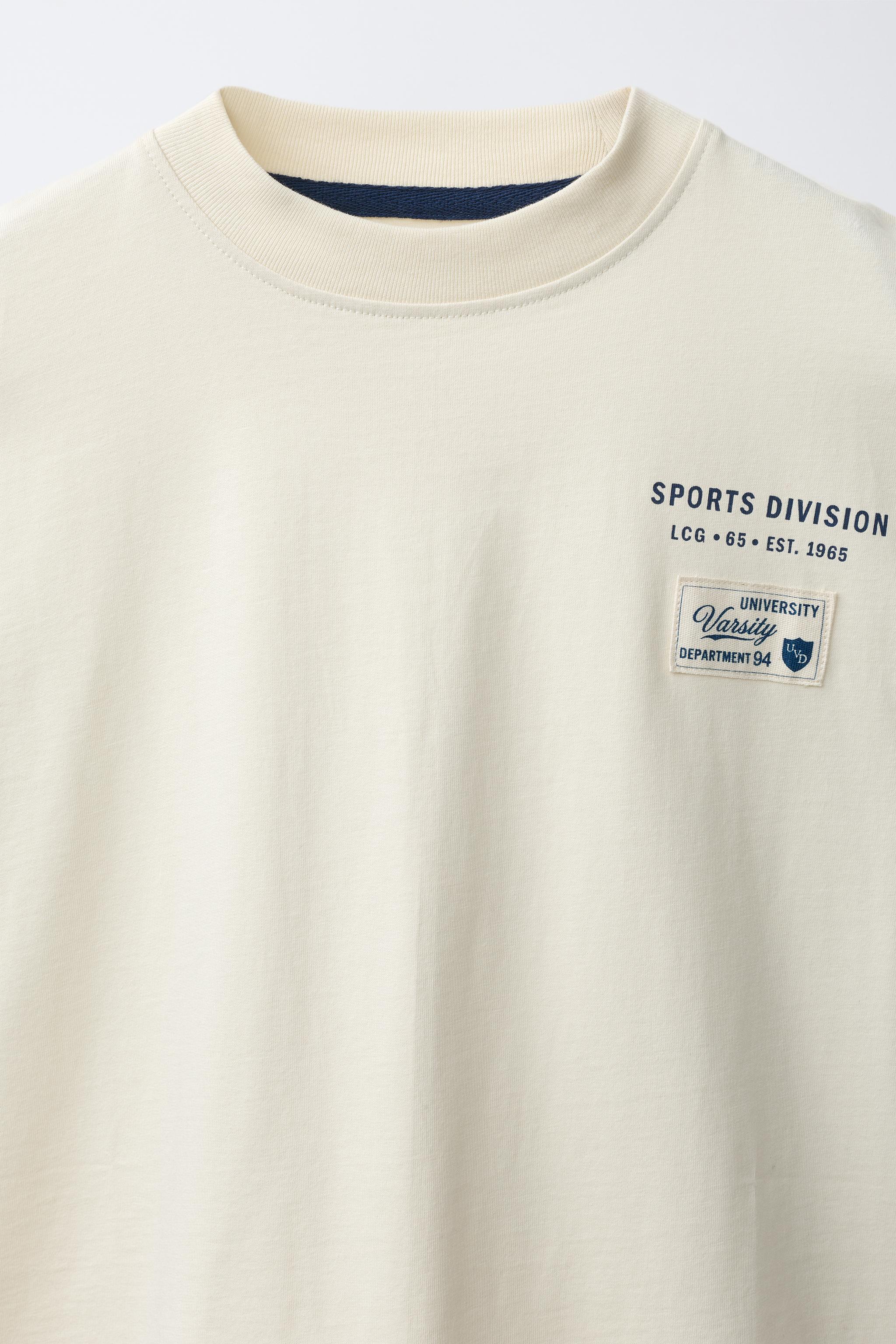 VARSITY TEXT T-SHIRT