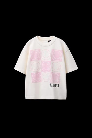 T-SHIRT – NIRVANA ® - Cremefarben von Zara - Bild 0