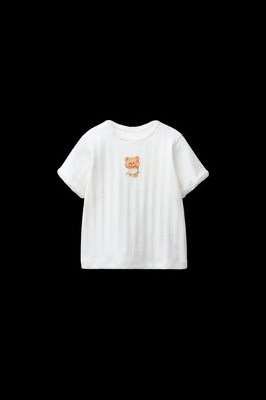 Zara BUTTERBEAR © LACE T-SHIRT - White