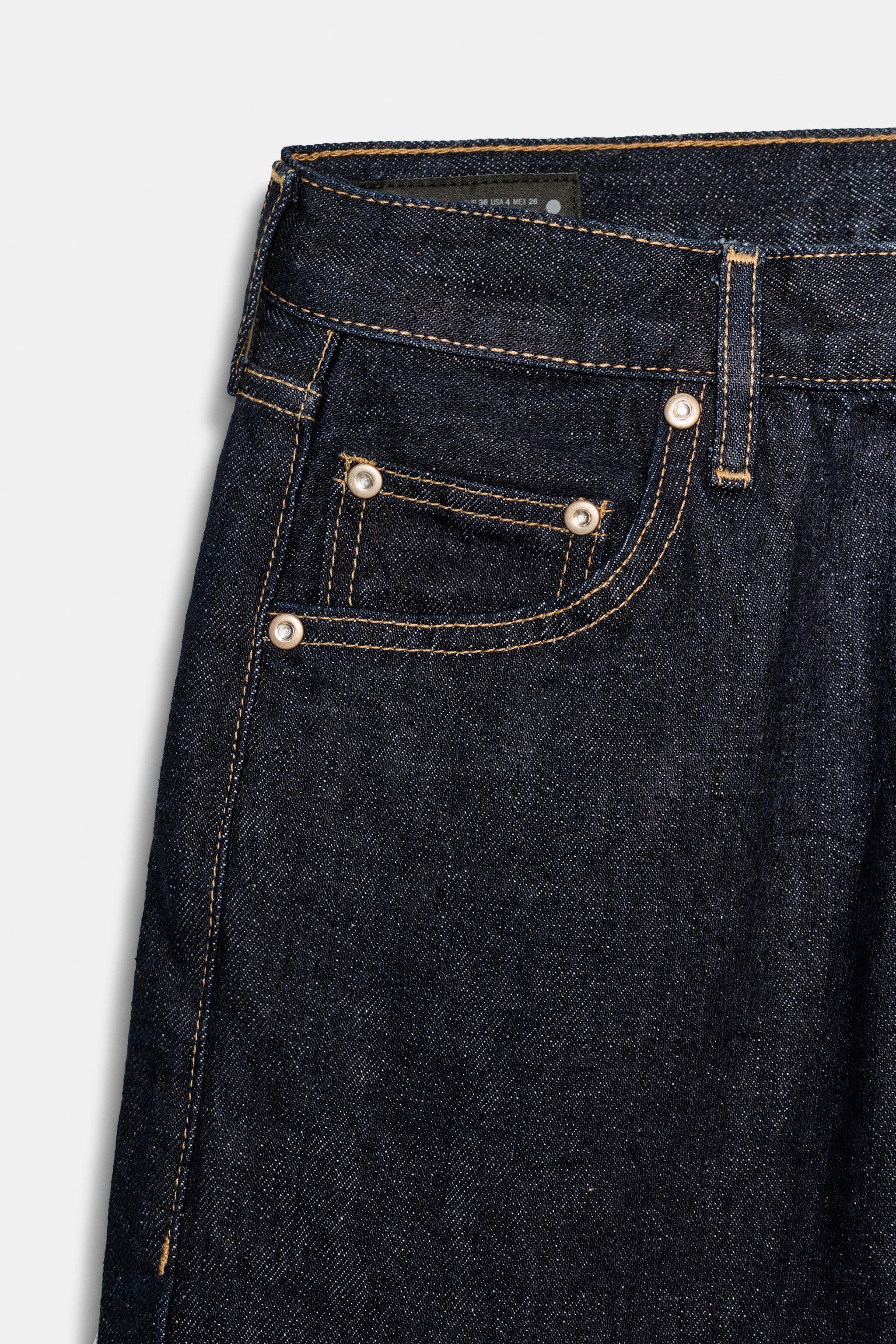 ZW COLLECTION MID-RISE BAGGY JEANS
