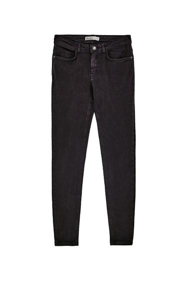 MID-RISE SKINNY JEANS