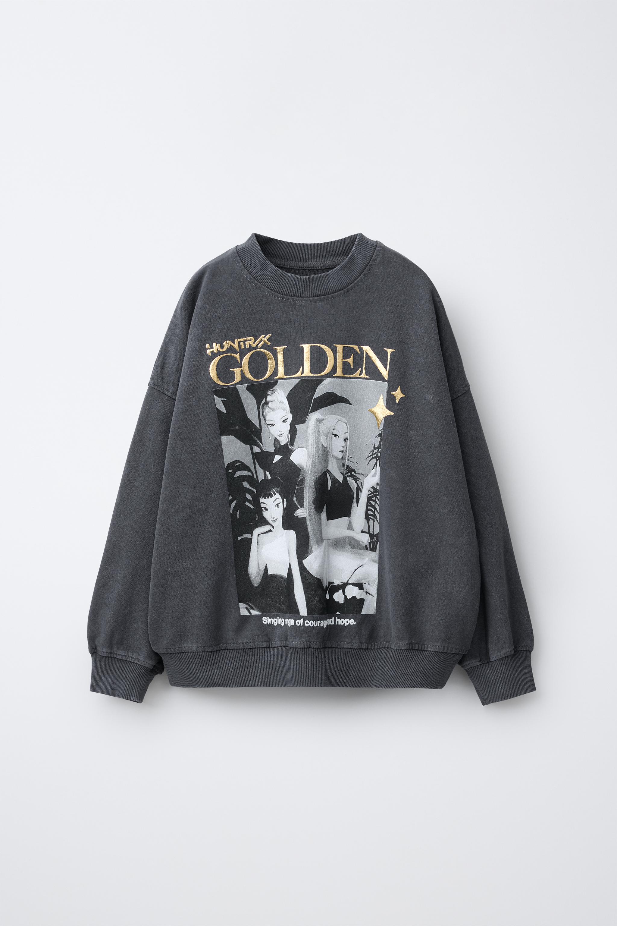 KPOP DEMON HUNTERS™ NETFLIX © FADED EFFECT SWEATSHIRT - Anthracite
