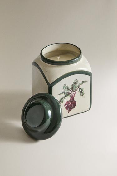 (320 G) VELA AROMÁTICA BEETROOT - Morado Oscuro de Zara