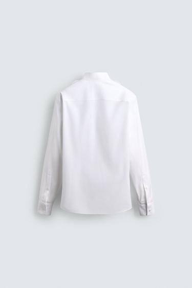 CHEMISE COL SILHOUETTE MICKEY MOUSE HARRY LAMBERT FOR ZARA X DISNEY - Blanc de Zara - Image 6