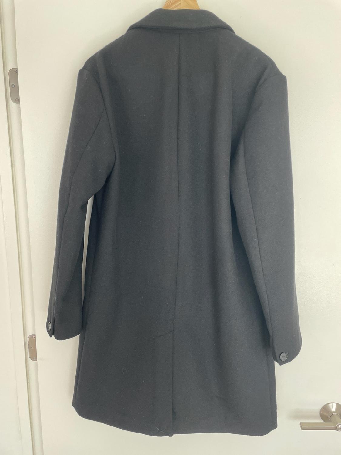 REGULAR FIT WOOL BLEND COAT - Image 2