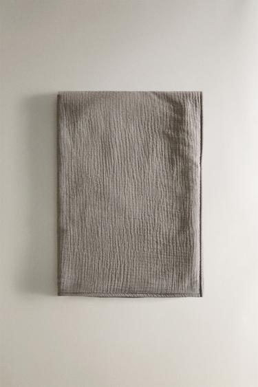 CHILDREN'S WARM REVERSIBLE BLANKET - Grey marl by Zara - Image 4