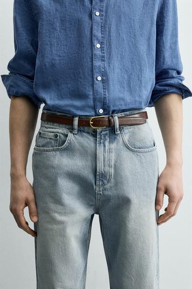 JEAN DROIT CHEVILLE - Bleu clair de Zara - Image 4