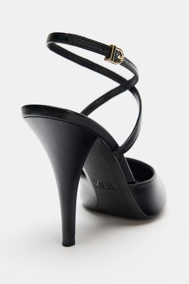 CHAUSSURES POINTUES À BRIDE ARRIÈRE - Noir de Zara - Image 5